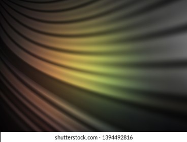 Dark Green, Red vector abstract blurred template. A completely new color illustration in a bokeh style. The blurred design can be used for your web site.