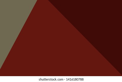 Dark Green, Red vector abstract mosaic backdrop. Modern geometrical abstract illustration with gradient. Template for a cell phone background.