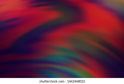Dark Green, Red vector abstract bright texture. Colorful illustration in abstract style with gradient. Background for designs.