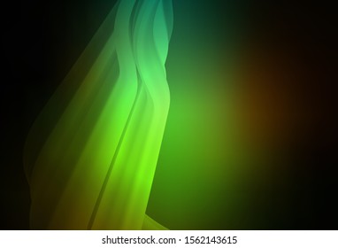 Dark Green, Red vector abstract layout. Colorful abstract illustration with gradient. Blurred design for your web site.