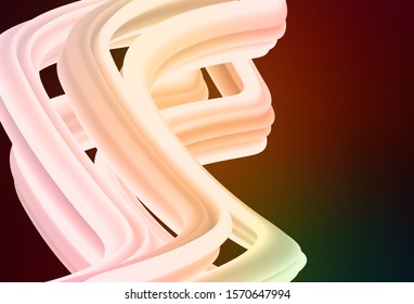 Dark Green, Red vector abstract layout. Colorful illustration in abstract style with gradient. New way of your design.