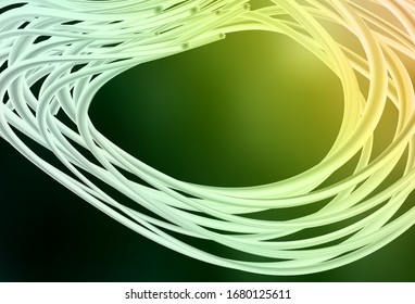 Dark Green, Red vector abstract layout. Creative illustration in halftone style with gradient. Smart design for your work.