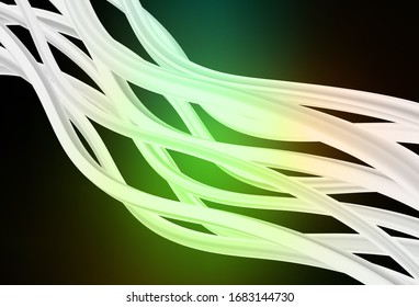 Dark Green, Red vector abstract layout. Colorful illustration in abstract style with gradient. Completely new design for your business.