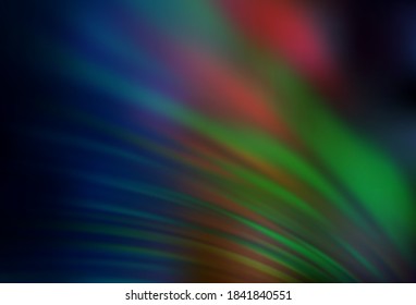 Dark Green, Red vector abstract bright template. An elegant bright illustration with gradient. Elegant background for a brand book.