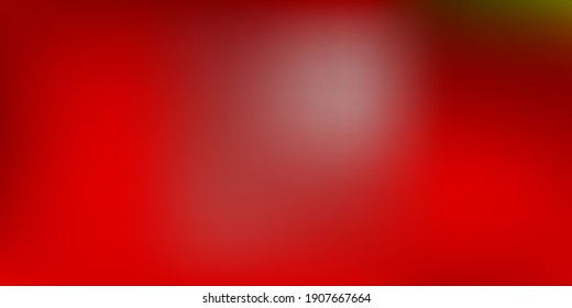 Dark Green, Red vector abstract blur drawing. Colorful illustration with gradient in halftone style. Landing pages design.