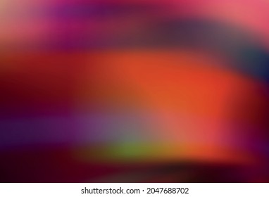 Dark Green, Red vector abstract blurred background. Colorful illustration in abstract style with gradient. Elegant background for a brand book.