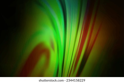 Dark Green, Red vector abstracta textura brillante. Ilustración abstracta brillante con diseño gradiente. Diseño inteligente para su trabajo.