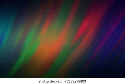 Dark Green, Red vector abstract blurred background. Shining colored illustration in smart style. Background for designs.