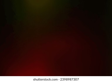 Planta brillante abstracta de vector rojo, verde oscuro. Ilustración colorida de estilo borroso con gradiente. Diseño de su sitio web.