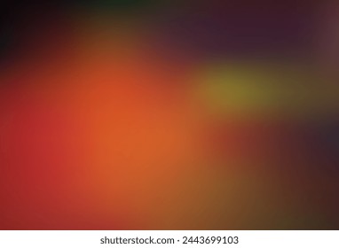 Dark Green, Red vector abstract bokeh pattern. Glitter abstract illustration with an elegant design. Template for cell phones.