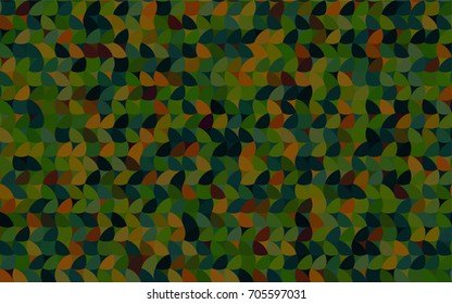 Dark Green, Red vector abstract pattern with circles. Geometry template for your business design. Background with colored spheres.