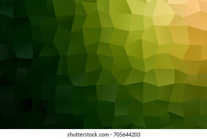 Dark Green, Red vector abstract textured polygonal background. Blurry rectangular design. The pattern with repeating rectangles can be used for background.