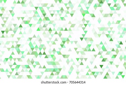Dark Green, Red vector abstract polygonal background. Glitter abstract illustration with an elegant design. The template can be used as a background for cell phones.