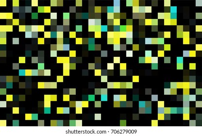 Dark Green, Red vector abstract textured polygonal background. Blurry rectangular design. The pattern with repeating rectangles can be used for background.