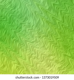 Dark Green, Red vector backdrop with circular arcs. Bright sample with colorful bent lines, shapes. Template for cellphones.