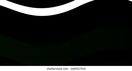 Dark Green, Red vector backdrop with circular arc. Colorful abstract illustration with gradient curves. Pattern for websites, landing pages.