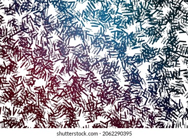 Verde oscuro, fondo vectorial rojo con líneas largas. Líneas sobre fondo abstracto borroso con degradado. Patrón para sitios web, páginas de inicio.