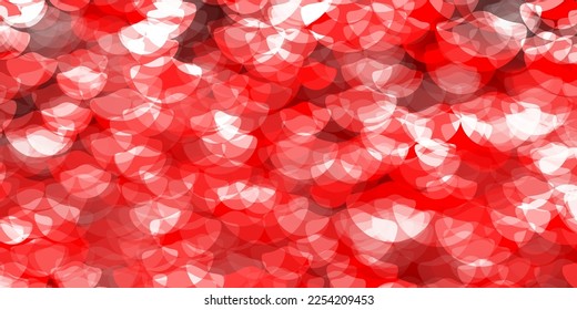 Dark Green, Red vector backdrop with dots. Colorful illustration with gradient dots in nature style. Pattern for wallpapers, curtains.