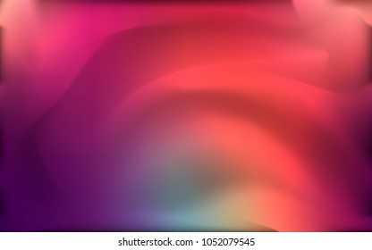 Dark Green, Red vector background with bubble shapes. Colorful illustration in abstract marble style with gradient. Marble style for your business design.