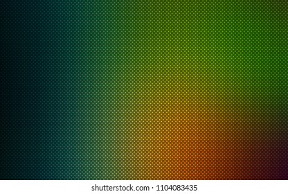 Dark Green, Red vector background with bubbles. Modern abstract illustration with colorful water drops. Pattern can be used for ads, leaflets.