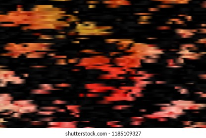 Dark Green, Red vector background with straight lines. Shining colored illustration with narrow lines. The template can be used as a background.