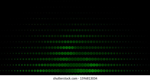 Dark Green, Red vector background with spots. Abstract illustration with colorful spots in nature style. Design for posters, banners.