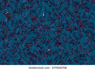 Dark green, red vector background with straight lines. Decorative shining illustration with lines on abstract template. Backdrop for TV commercials.