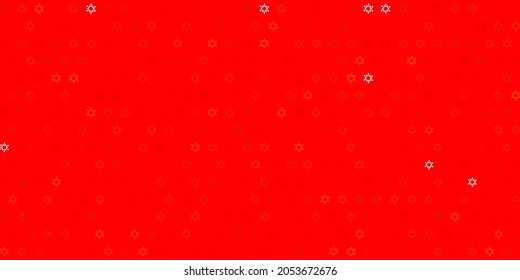 Dark green, red vector background with covid-19 symbols. Abstract illustration with biological gradient shapes. Simple design against epidemic information.