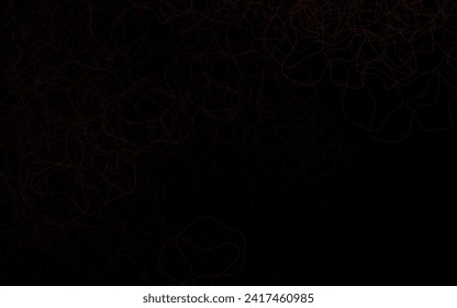 Dark Green, Red vector background with abstract shapes. Colorful chaotic forms with gradient in modern style. Background for a cell phone.