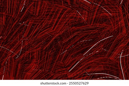 Dark Green, Red vector background with wry lines. Colorful illustration in abstract style with gradient. Abstract design for your web site.