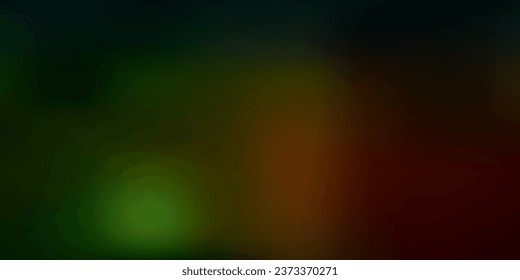 Dark green, red vector blur texture. Abstract colorful illustration in blur style with gradient. Background for web designers.