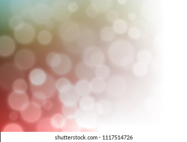Dark Green, Red vector blurred background. Colorful illustration in abstract style with gradient. A completely new template for your design.
