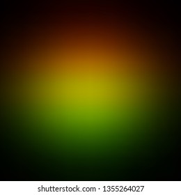 Dark Green, Red vector blurred background. Colorful abstract illustration with gradient. Background for cell phones.