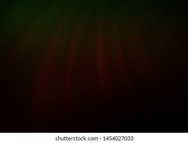 Dark Green, Red vector blurred and colored background. Modern geometrical abstract illustration with gradient. The template for backgrounds of cell phones.