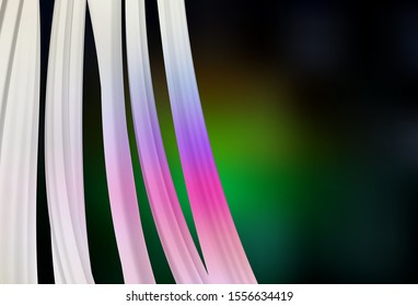 Dark Green, Red vector blurred bright pattern. Colorful abstract illustration with gradient. New style for your business design.