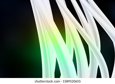 Dark Green, Red vector blurred shine abstract background. Modern abstract illustration with gradient. New way of your design.