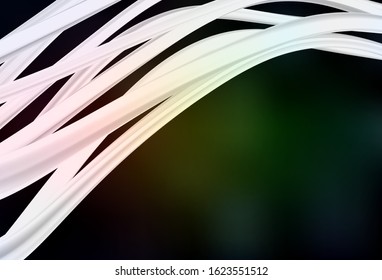 Dark Green, Red vector blurred template. Shining colorful illustration in smart style. The best blurred design for your business.