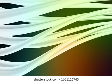 Dark Green, Red vector blurred shine abstract texture. Colorful illustration in abstract style with gradient. New way of your design.