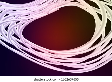 Dark Green, Red vector blurred background. A completely new colored illustration in blur style. Blurred design for your web site.