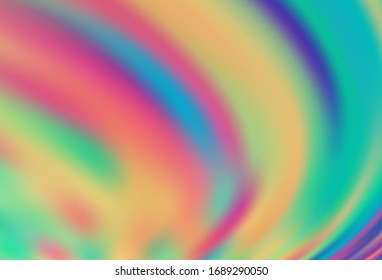 Dark Green, Red vector blurred bright pattern. Glitter abstract illustration with gradient design. Smart design for your work.