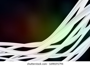 Dark Green, Red vector blurred and colored pattern. Colorful abstract illustration with gradient. The best blurred design for your business.