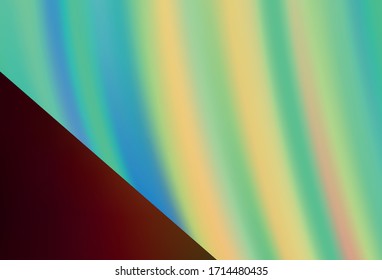 Dark Green, Red vector blurred bright pattern. Modern abstract illustration with gradient. New style design for your brand book.