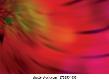Verde oscuro, vector rojo borroso brillo textura abstracta. Ilustración colorida en estilo abstracto con gradiente. Nuevo diseño para su negocio.
