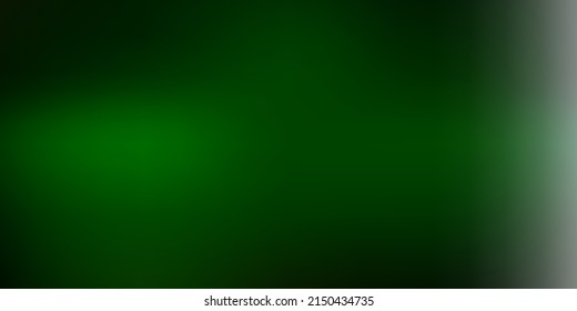 Diseño verde oscuro, vector rojo borroso. Ilustración colorida con gradiente en estilo de medio tono. Su diseño para aplicaciones.