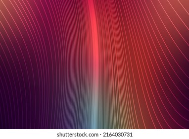 Dark Green, Red vector blurred bright texture. Glitter abstract illustration with gradient design. New way of your design.