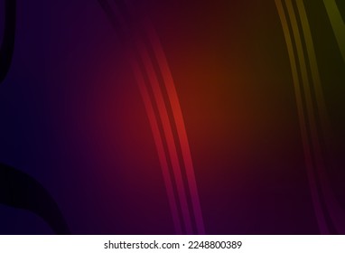 Dunkelgrüne, rote, unscharfe, glänzende abstrakte Vorlage. Farbige abstrakte Illustration mit Farbverlauf. Neues Design für Ihr Markenbuch.