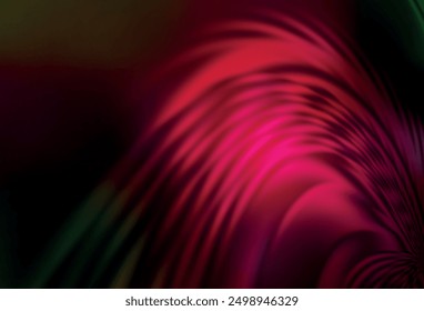 Dark Green, Red vector blurred pattern. Colorful illustration in abstract style with gradient. Completely new design for your business.
