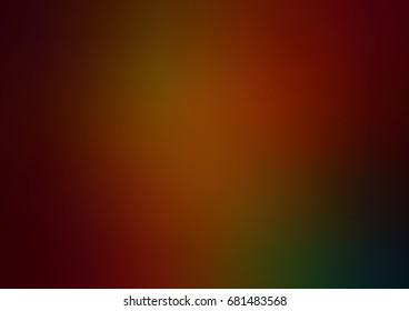 Dark Green, Red vector blurred and colored template. Glitter abstract illustration with an elegant design. The blurred design can be used for your web site.