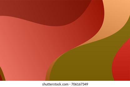 Dark Green, Red vector blurred template. A vague circumflex abstract illustration with gradient. The polygonal design can be used for your web site.