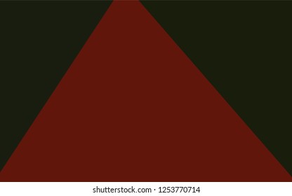 Dark Green, Red vector blurry hexagon template. Brand new colored illustration in blurry style with gradient. A new texture for your design.
